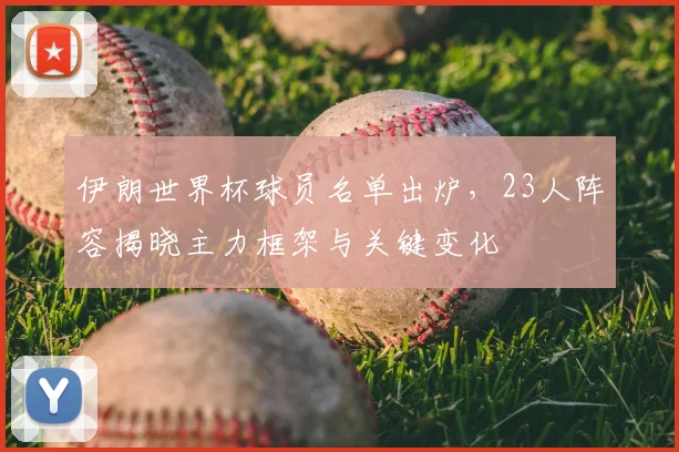 伊朗世界杯球员名单出炉，23人阵容揭晓主力框架与关键变化