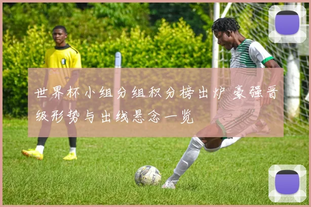 世界杯小组分组积分榜出炉 豪强晋级形势与出线悬念一览